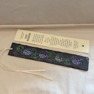 Vintage Painted Slate Bookmark